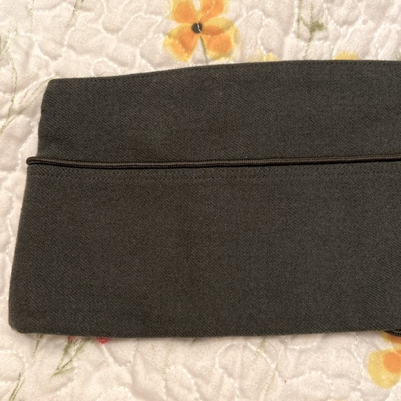 Vintage Army Garrison Cap Military Army Green Wool Dated 6/30/1956 Uniform 7 1/2 - Picture 4 of 11